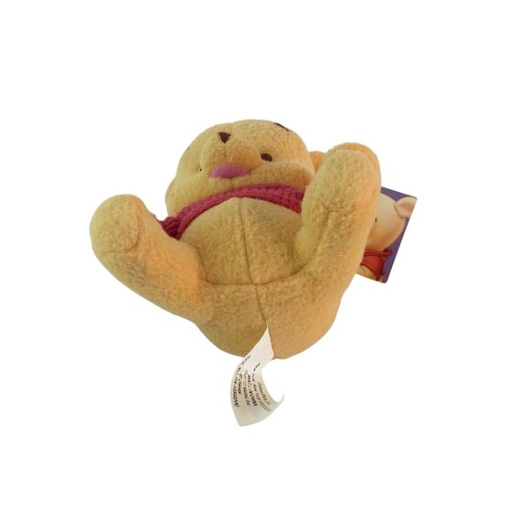 Vintage Fisher Price Disney Pooh Giggler Plush 6" Stuffed Animal w/Tags 2002 - Picture 5 of 8